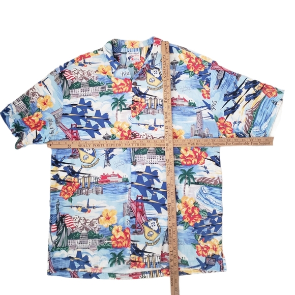 ‼️SOLD‼️ US Navy Art By Gavin Blue Angels Hawaiian - Picture 13 of 16